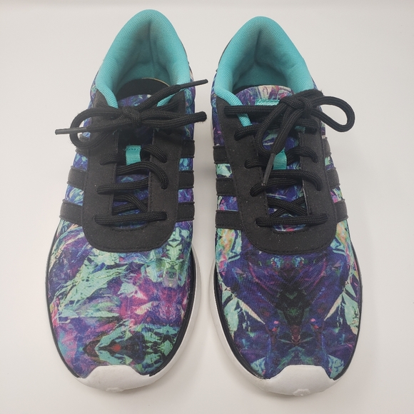 purple black sneakers